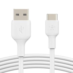 Belkin BOOST CHARGE - Cable USB - 24 pin USB-C (M) a USB (M) - 1 m - blanco