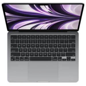 Apple MacBook Air - Notebook - 13.6" - Apple M2 N/A - 8 GB - 256 GB SSD - Apple macOS Monterey - Space Grey - Sin unidad óptica - MLXW3E/A