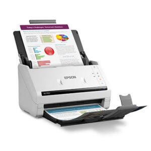 Epson DS-770 II - Escáner de documentos - Sensor de imagen de contacto (CIS) - a dos caras - 216 x 6096 mm - 600 ppp x 600 ppp - hasta 45 ppm (mono) / hasta 45 ppm (color) - Alimentador automático de documentos (ADF) (100 hojas) - hasta 7000 exploraciones por día - USB 3.0 - 1 año de garantía