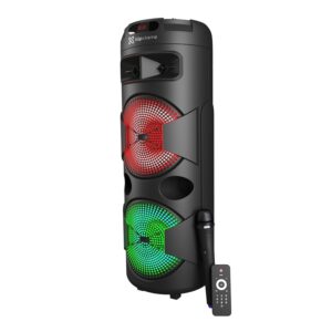 Klip Xtreme KLS-890 - Speaker system - Black - 2x12"Battery Wls Mic