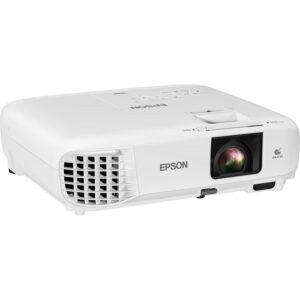 Epson PowerLite 119W - Proyector 3LCD - portátil - 4000 lúmenes (blanco) - 4000 lúmenes (color) - WXGA (1280 x 800) - 16:10 - LAN
