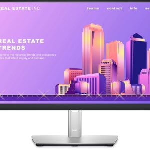 Dell P2222H - Monitor LED - 22" (21.5" visible) - 1920 x 1080 Full HD (1080p) @ 60 Hz - IPS - 250 cd/m² - 1000:1 - 5 ms - HDMI, VGA, DisplayPort - negro - con 3 Years Premium Panel Guarantee - para Latitude 5320, 5520; OptiPlex 3090; Precision 7560