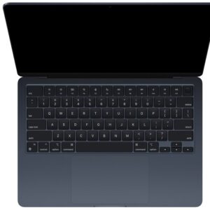 Apple MacBook Air - Notebook - 13" - Apple M2 None - 8 GB - 256 GB SSD - Apple - Apple macOS Monterey 12.0 - Black - Sin unidad óptica - 1-year warranty - MLY33E/A