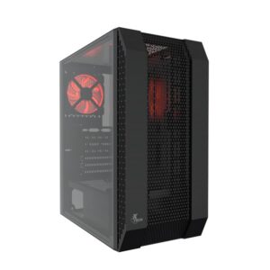 Xtech - XT-GMR3 - Tower - ATX/MicroATX - Black - side Acrylic window