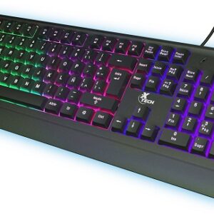 Xtech CHEVALIER XTK-505S - Teclado - retroiluminación - USB - QWERTY - español