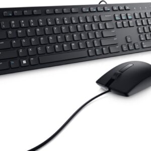 Dell - Keyboard and mouse set - Spanish - Wired - KM300C