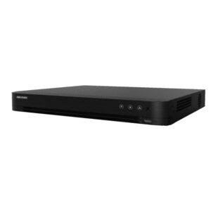 Hikvision Turbo HD DVRs with AcuSense IDS-7216HUHI-M2/S - Unidad independiente de DVR - 16 canales - en red - 1U - montaje en bastidor