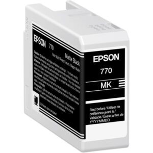 Epson 770 - 25 ml - negro mate - original - cartucho de tinta - para SureColor P700