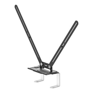 Logitech TV Mount For Video Bars - Montura para cámara - montaje debajo de pantalla, montable encima del monitor - para Logitech Rally Bar All-In-One Video Bar for Midsize Rooms; Room Solution Large