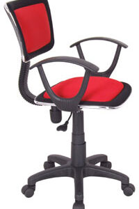 Manager Chair w/Arm Rest (Roma) - Red