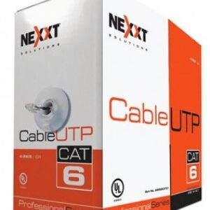 Nexxt Enterprise Cat6 U/UTP Cable 4P 23AWG CM 305m BL