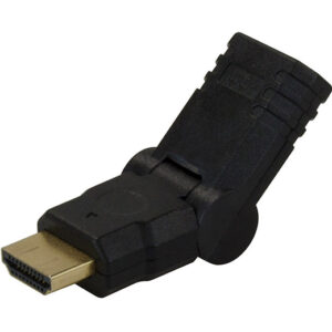Xtech - Video adapter - 19 pin HDMI Type A - 19 pin HDMI Type A - fem - male - pivot