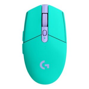 Logitech G G305 - Ratón - óptico - 6 botones - inalámbrico - 2.4 GHz - receptor inalámbrico USB - menta