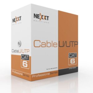 Nexxt Professional U/UTP AZUL Cat6 CMR 23AWG 305m