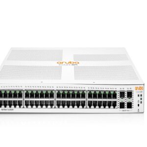HPE Aruba Instant On 1930 48G 4SFP/SFP+ Switch - Conmutador - L2 + - Gestionado - 48 x 10/100/1000 + 4 x 1 Gigabit / 10 Gigabit SFP+ - montaje en rack