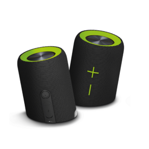 Klip Xtreme Port. TWS Audio KBS-800 - Speaker - black with green accents - 20W - IPX7