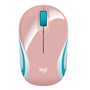 Logitech M187 - Ratón - óptico - 3 botones - inalámbrico - 2.4 GHz - receptor inalámbrico USB - Blossom