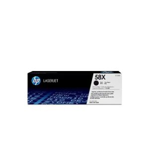 HP 58X - Gran capacidad - negro - original - LaserJet - cartucho de tóner (CF258X) - para LaserJet Pro M404dn, M404dw, M404n, M428fdw, MFP M428dw, MFP M428fdn, MFP M428fdw