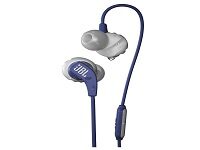 JBL Endurance RUN - Auriculares internos con micro - en oreja - cableado - azul