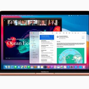 Apple MacBook Air - M1 - M1 7-core GPU - 8 GB RAM - 256 GB SSD - 13.3" IPS 2560 x 1600 (WQXGA) - Wi-Fi 6 - oro - kbd: español (Latinoamérica)