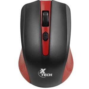 Xtech - Mouse - 2.4 GHz - Wireless - Red-1600dpiXTM-310RD