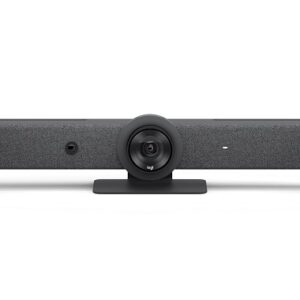 Logitech Rally Bar - Dispositivo de vídeoconferencia - Certificado por Zoom, Certificado para Equipos de Microsoft - grafito