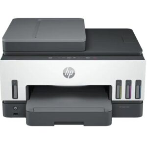 HP Smart Tank 790 All-in-One - Impresora multifunción - color - chorro de tinta - rellenable - Letter A (216 x 279 mm)/A4 (210 x 297 mm) (original) - A4/Legal (material) - hasta 13 ppm (copiando) - hasta 15 ppm (impresión) - 250 hojas - 33.6 Kbps - USB 2.0, LAN, host USB, Wi-Fi(ac), Bluetooth