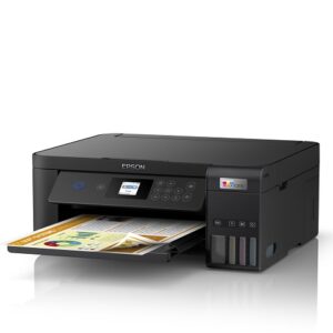 Epson EcoTank L4260 - Impresora multifunción - color - chorro de tinta - rellenable - Letter A (216 x 279 mm)/A4 (210 x 297 mm) (original) - A4/Legal (material) - hasta 7.7 ppm (copiando) - hasta 10.5 ppm (impresión) - 100 hojas - USB 2.0, Wi-Fi(n)