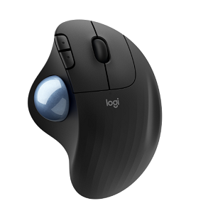 Logitech Ergo Series ERGO M575 - Bola de seguimiento - inalámbrico - 2.4 GHz, Bluetooth 5.0 LE - receptor inalámbrico USB - grafito