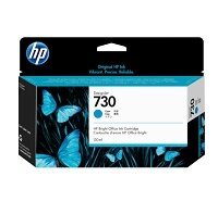 HP 730 - 130 ml - cián - original - DesignJet - cartucho de tinta - para DesignJet SD Pro MFP, T1600, T1600dr, T1700, T1700dr, T1708, T1708dr, T2600, T2600dr