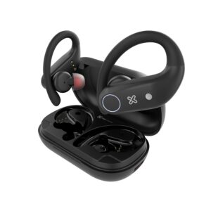 Klip Xtreme - KTE-500BK - Earphones - Para Home audio / Para Portable electronics / Para Tablet / Para Cellular phone - Wireless - TWS 108Hr Negros