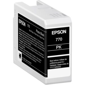 Epson 770 - 25 ml - Photo Negro - original - cartucho de tinta - para SureColor P700