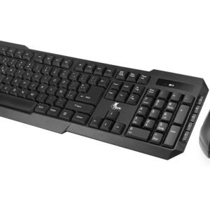 Xtech XTK-309S - Juego de teclado y ratón - inalámbrico - 2.4 GHz - QWERTY - español