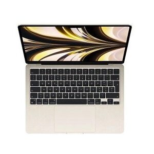 Apple MacBook Air - Notebook - 13.6" - Apple M2 N/A - 8 GB - 256 GB SSD - Apple macOS Monterey - Starlight - MLY13E/A
