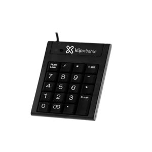 Klip Xtreme KNP-100 Abacus Numeric - Teclado numérico - USB - negro