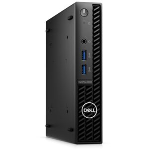 Dell OptiPlex 3000 - SFF - Core i5 12500 / 3 GHz - RAM 8 GB - SSD 256 GB - NVMe, Class 35 - grabadora de DVD - UHD Graphics 770 - GigE - WLAN: 802.11a/b/g/n/ac, Bluetooth 5.0 - Win 10 Pro (incluye Licencia de Win 11 Pro) - monitor: ninguno - negro - BTS - con 3 años de Hardware Service with Onsite