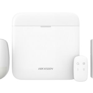 Hikvision AX Pro Series DS-PWA48-Kit-WB - Sistema de alarma - inalámbrico, cableado - 802.11b/g/n, Tri-X - 433 MHz, 2.4 Ghz - 10/100 Ethernet - blanco