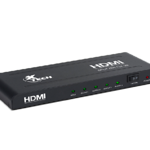 Xtech - HDMI Splitter - 1 Input to 4 Outputs