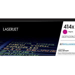 HP 414X - Alto rendimiento - magenta - original - LaserJet - cartucho de tóner (W2023X) - para Color LaserJet Pro M454, MFP M479
