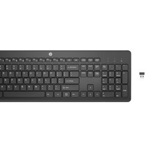 HP 235 - Juego de teclado y ratón - inalámbrico - Latinoamérica - para Elite Mobile Thin Client mt645 G7; Pro Mobile Thin Client mt440 G3; ZBook Fury 16 G9