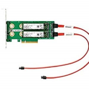 HPE Universal SATA HHHL M.2 Kit - Adaptador de interfaz - M.2 - M.2 Card - PCIe - para ProLiant DL20 Gen10, DL325 Gen10, DL345 Gen10, DL360 Gen10