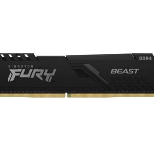 Kingston FURY Beast - DDR4 - módulo - 16 GB - DIMM de 288 contactos - 3200 MHz / PC4-25600 - CL16 - 1.35 V - sin búfer - no ECC - negro