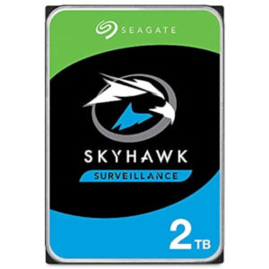 Seagate SkyHawk ST2000VX017 - Disco duro - 2 TB - interno - 3.5" - SATA 6Gb/s - búfer: 256 MB - con Recuperación de datos Seagate Rescue de 3 años