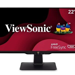 ViewSonic - LED-backlit LCD monitor - 22" - 1920 x 1080 - TN - HDMI / VGA - Black