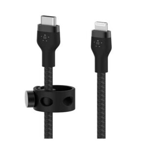 Belkin BOOST CHARGE - Cable Lightning - 24 pin USB-C macho a Lightning macho - 2 m - negro