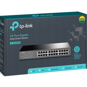 TP-Link JetStream TL-SG1024DE - Conmutador - 24 x 10/100/1000 - montaje en rack