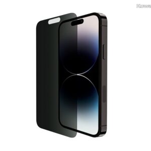 Belkin ScreenForce Pro - Protector de pantalla para teléfono móvil - cristal - con filtro de privacidad - para Apple iPhone 14 Pro, 15 Pro