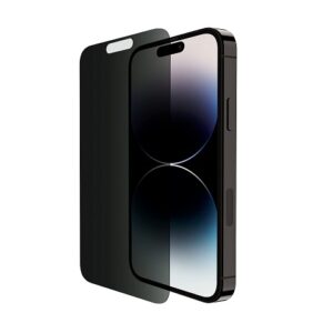 Belkin ScreenForce Pro - Protector de pantalla para teléfono móvil - cristal - con filtro de privacidad - para Apple iPhone 15 Pro Max