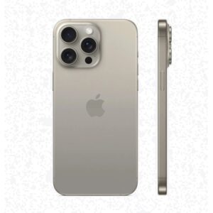 Apple iPhone 15 Pro Max - Smartphone - iOS - 512 GB - Natural Titanium - Touch - MU7E3BE/A