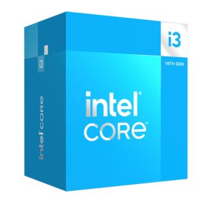Intel Core i3 i3-14100 - 3.5 GHz - 4 núcleos - 8 hilos - 12 MB caché - FCLGA1700 Socket - Caja